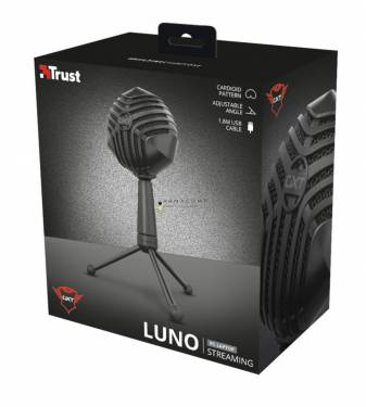 Trust GXT 248 Luno USB Streaming Microphone Black