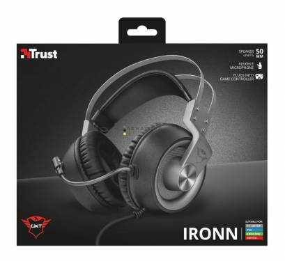 Trust GXT 430 Ironn Gaming Headset Black/Grey