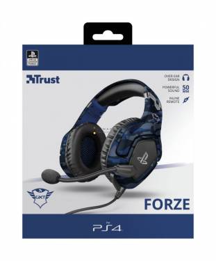 Trust GXT 488 Forze-B PS4 Gaming Headset Blue