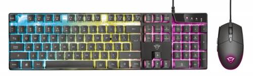 Trust GXT 838 Azor Gaming Combo keyboard & mouse Black HU