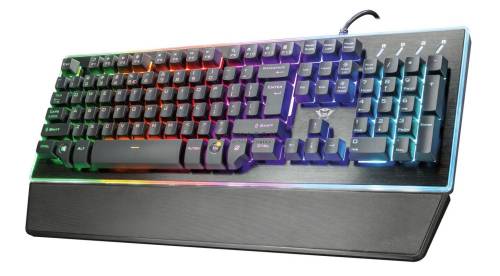 Trust GXT 860 Thura Semi-mechanical Keyboard Black UK