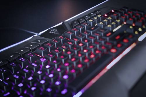 Trust GXT 881 ODYSS Semi-Mechanical Keyboard Black HU