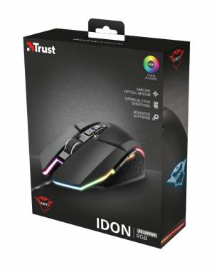 Trust GXT 950 Idon Illuminated Gaming mouse Black