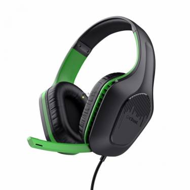 Trust GXT415 Zirox Lightweight Gaming Headset for Xbox Black/Green