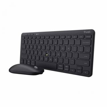 Trust Lyra Multi Device Wireless Keyboard & Mouse Black US