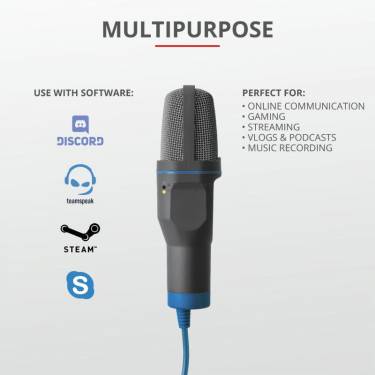 Trust Mico USB Microphone for PC and laptop