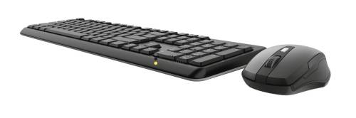 Trust Ody Wireless Silent Keyboard and Mouse Set Black HU