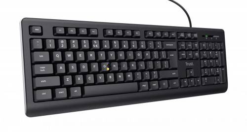 Trust TK-150 Silent Keyboard Black US