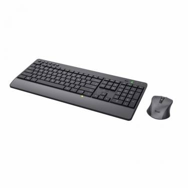 Trust Trezo Comfort Wireless Keyboard & Mouse Set Black HU