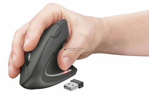 Trust Verto Wireless Ergonomic Mouse Black