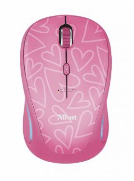 Trust Yvi FX Wireless Mouse Pink