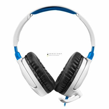 Turtle Beach Recon 70 Gaming Headset for PlayStation 4 White/Blue