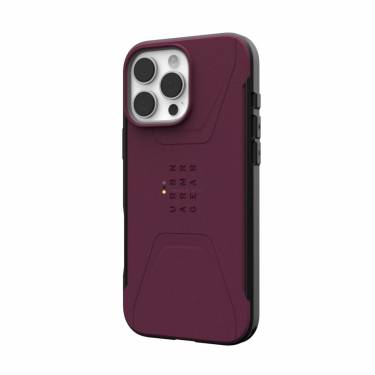 UAG Civilian Magsafe iPhone 16 Pro Max Bordeaux