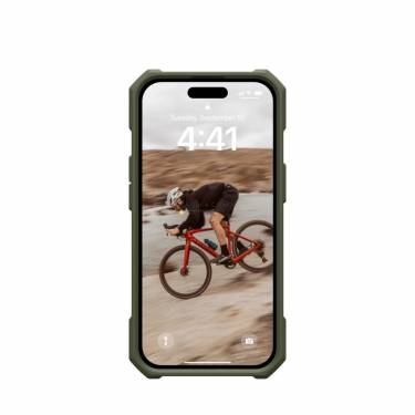 UAG Essential Armor case for MagSafe iPhone 15 Olive Drab