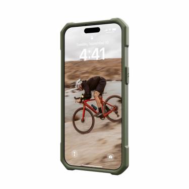 UAG Essential Armor case for MagSafe iPhone 15 Pro Max Olive Drab