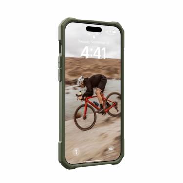 UAG Essential Armor case for MagSafe iPhone 15 Pro Max Olive Drab