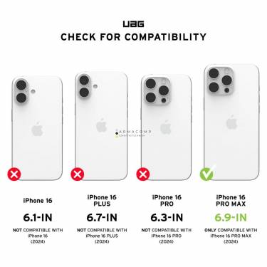 UAG Essential Armor Magsafe iPhone 16 Pro Max Rose