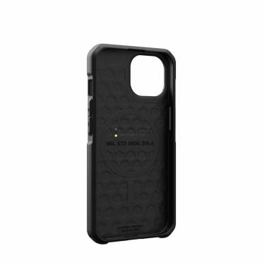 UAG Metropolis LT case for MagSafe iPhone 15 Kevlar Black