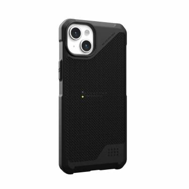 UAG Metropolis LT case for MagSafe iPhone 15 Plus Kevlar Black