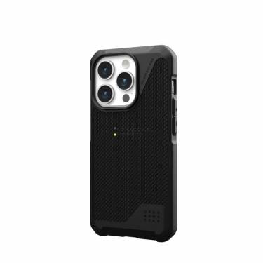 UAG Metropolis LT case for MagSafe iPhone 15 Pro Kevlar Black