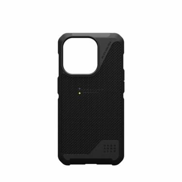 UAG Metropolis LT case for MagSafe iPhone 15 Pro Kevlar Black