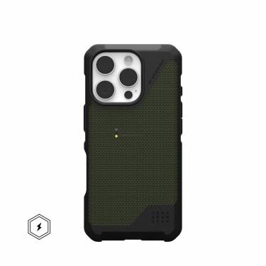 UAG Metropolis LT Magsafe iPhone 16 Pro Kevlar Olive