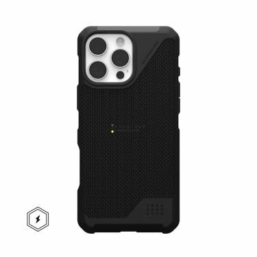 UAG Metropolis LT Magsafe iPhone 16 Pro Max Kevlar Black