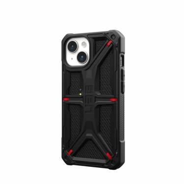 UAG Monarch case for iPhone 15 Kevlar Black