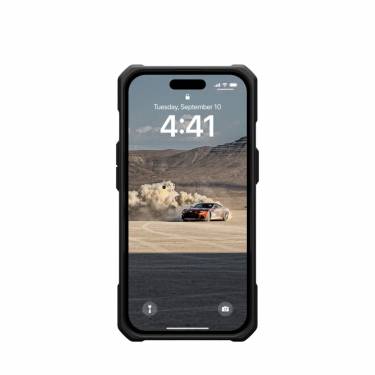 UAG Monarch case for iPhone 15 Kevlar Black