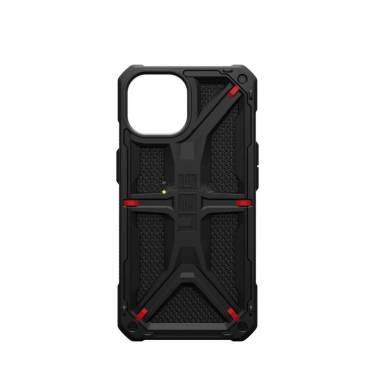 UAG Monarch case for iPhone 15 Kevlar Black