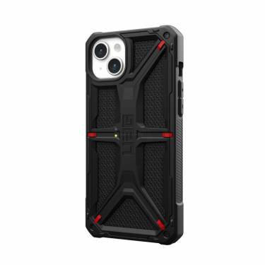 UAG Monarch case for iPhone 15 Plus Kevlar Black