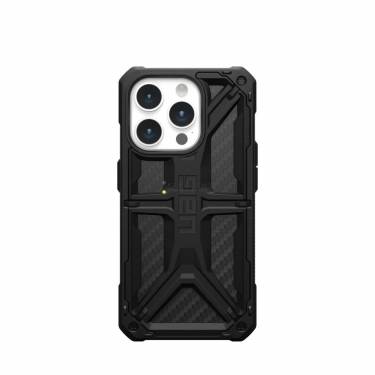 UAG Monarch case for iPhone 15 Pro Carbon Fiber