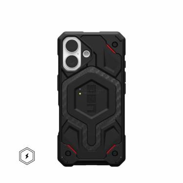 UAG Monarch Pro Magsafe iPhone 16 Kevlar Black