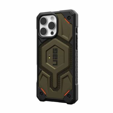 UAG Monarch Pro Magsafe iPhone 16 Pro Max Kevlar Element Green