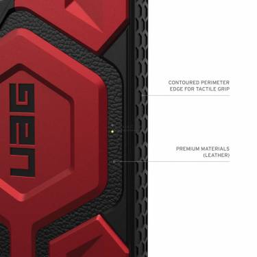 UAG Monarch Pro with Magnet Samsung Galaxy S24 Ultra Crimson