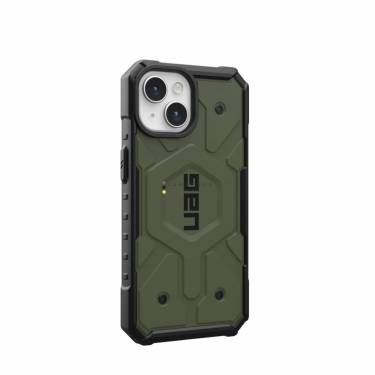 UAG Pathfinder case for MagSafe iPhone 15 Olive Drab