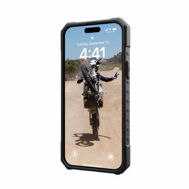 UAG Pathfinder case for MagSafe iPhone 15 Plus Ice