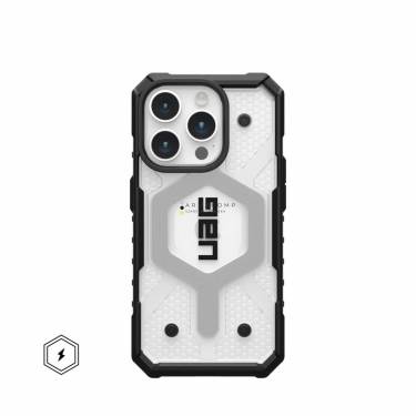 UAG Pathfinder case for MagSafe iPhone 15 Pro Ice