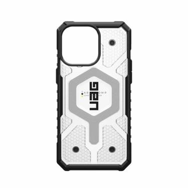 UAG Pathfinder case for MagSafe iPhone 15 Pro Max Ice