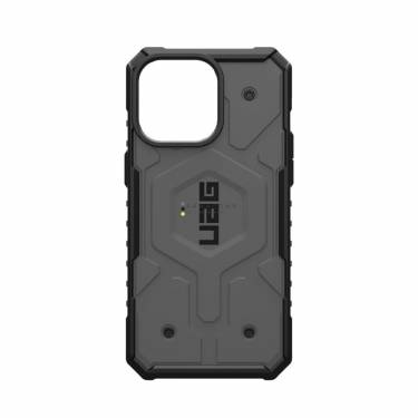 UAG Pathfinder case for MagSafe iPhone 15 Pro Max Silver