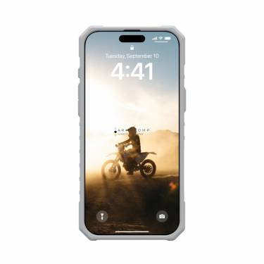 UAG Pathfinder Clear Magsafe iPhone 16 Pro Max Active Neon