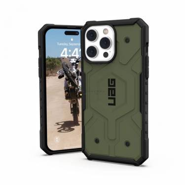 UAG Pathfinder MagSafe, olive - iPhone 14 Pro Max