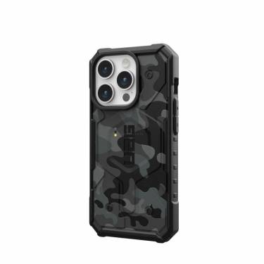 UAG Pathfinder SE case for MagSafe iPhone 15 Pro Black Midnight Camo