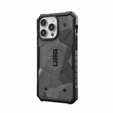 UAG Pathfinder SE case for MagSafe iPhone 15 Pro Max Black Midnight Camo