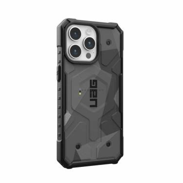 UAG Pathfinder SE case for MagSafe iPhone 15 Pro Max Black Midnight Camo