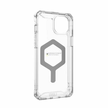 UAG Plyo case for MagSafe iPhone 15 Plus Ice/Silver