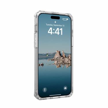 UAG Plyo case for MagSafe iPhone 15 Plus Ice/Silver