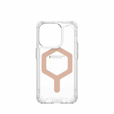 UAG Plyo case for MagSafe iPhone 15 Pro Ice/Rose Gold