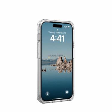 UAG Plyo case for MagSafe iPhone 15 Pro Ice/Silver