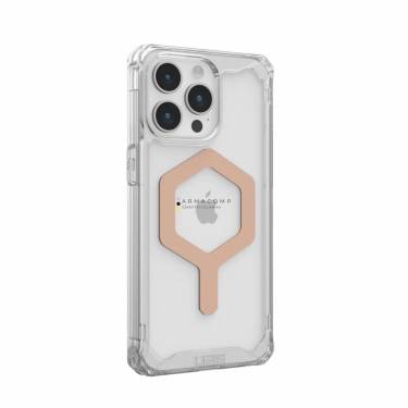 UAG Plyo case for MagSafe iPhone 15 Pro Max Ice/Rose Gold